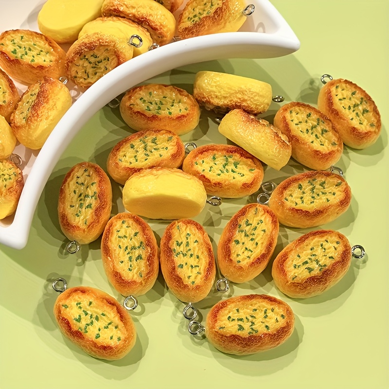 6Pcs Cartoon Cheese Bread Resi – обзор и цена Resin Art Essentials