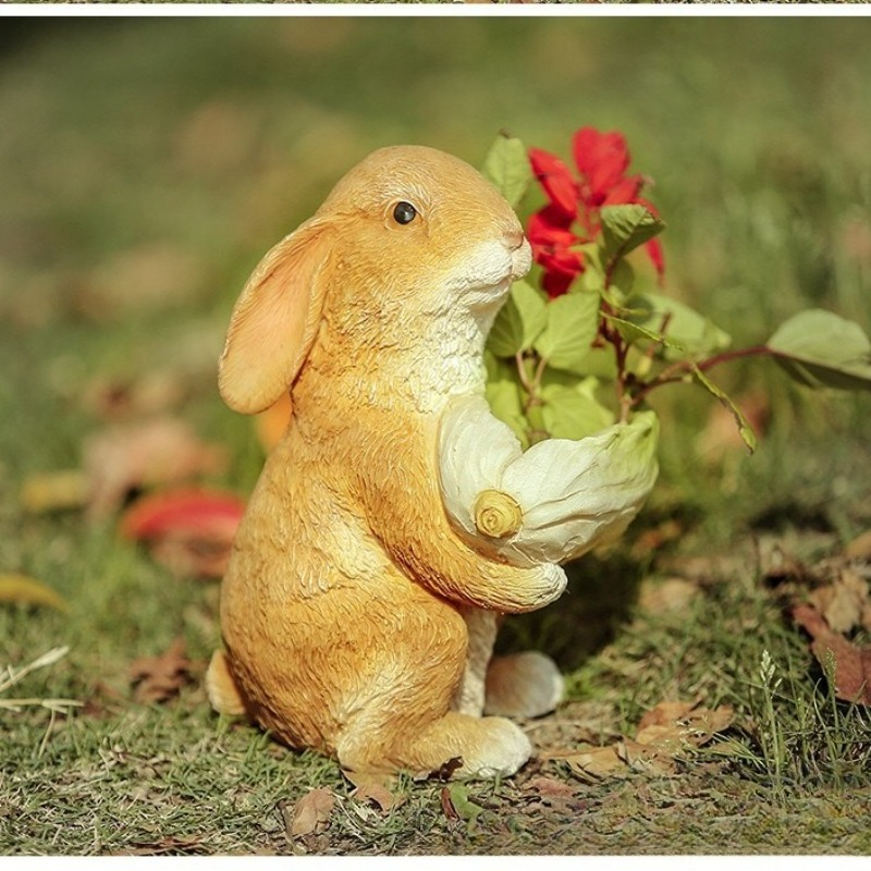 Outdoor Garden Statues Rabbit  – обзор и цена Resin Art And Craft