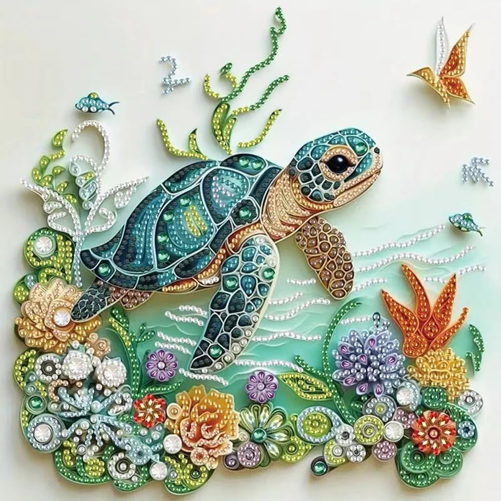 Sea Turtle Animal Diamond Pain – обзор и цена Resin Art And Craft