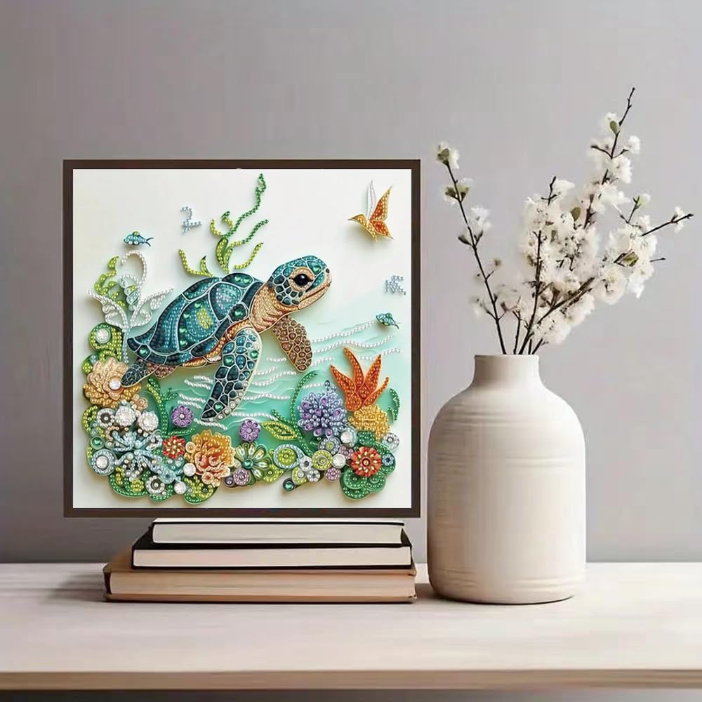 Sea Turtle Animal Diamond Pain – обзор и цена Resin Art And Craft