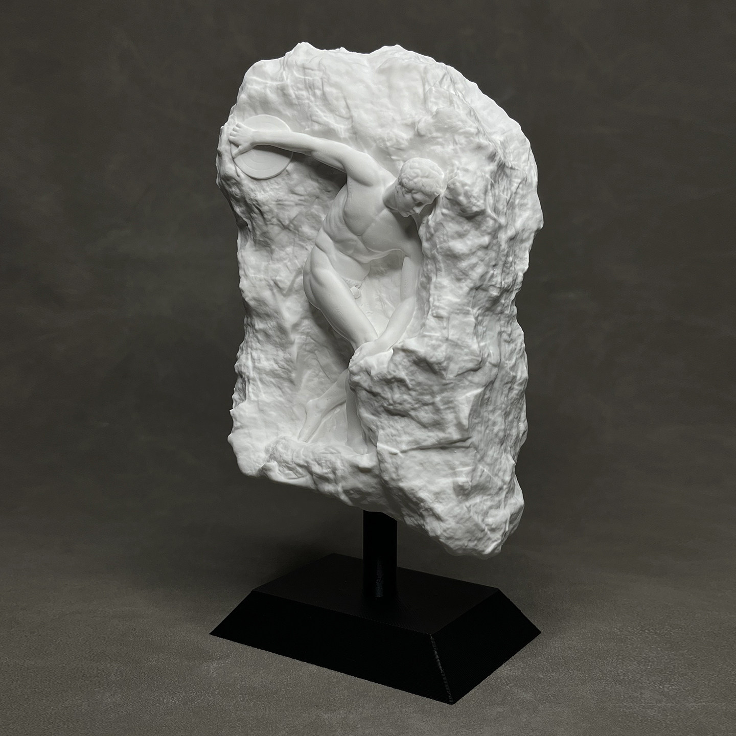 Greek Discobolus Statue Plaste – обзор и цена Resin Art Aesthetic