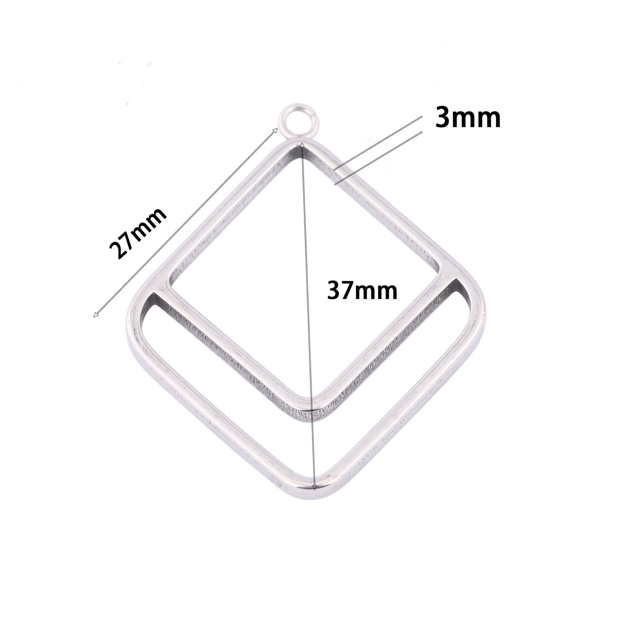 10pcs Square Triangle 3mm Thic – обзор и цена Resin Art Essentials