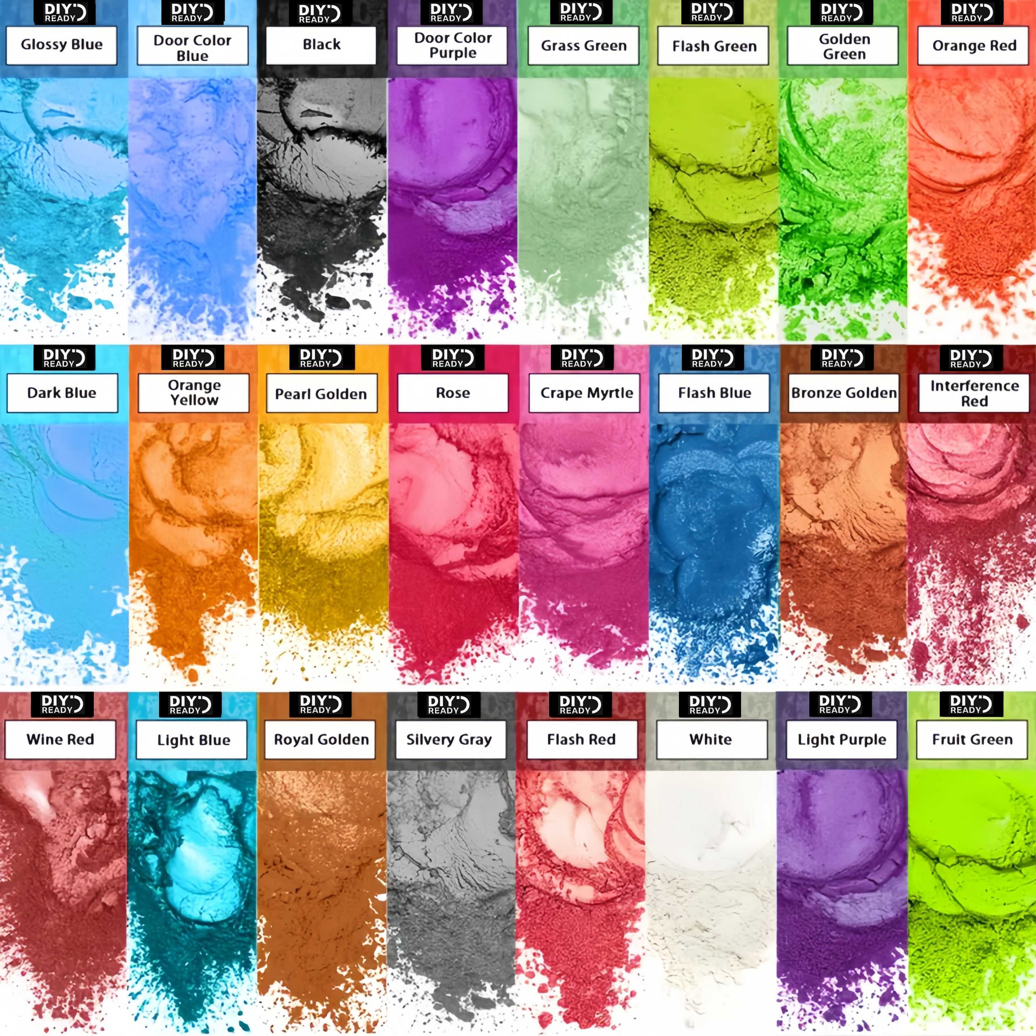 24 Colors/8 Colors 5g 0.18oz P – обзор и цена Resin Dye Opaque