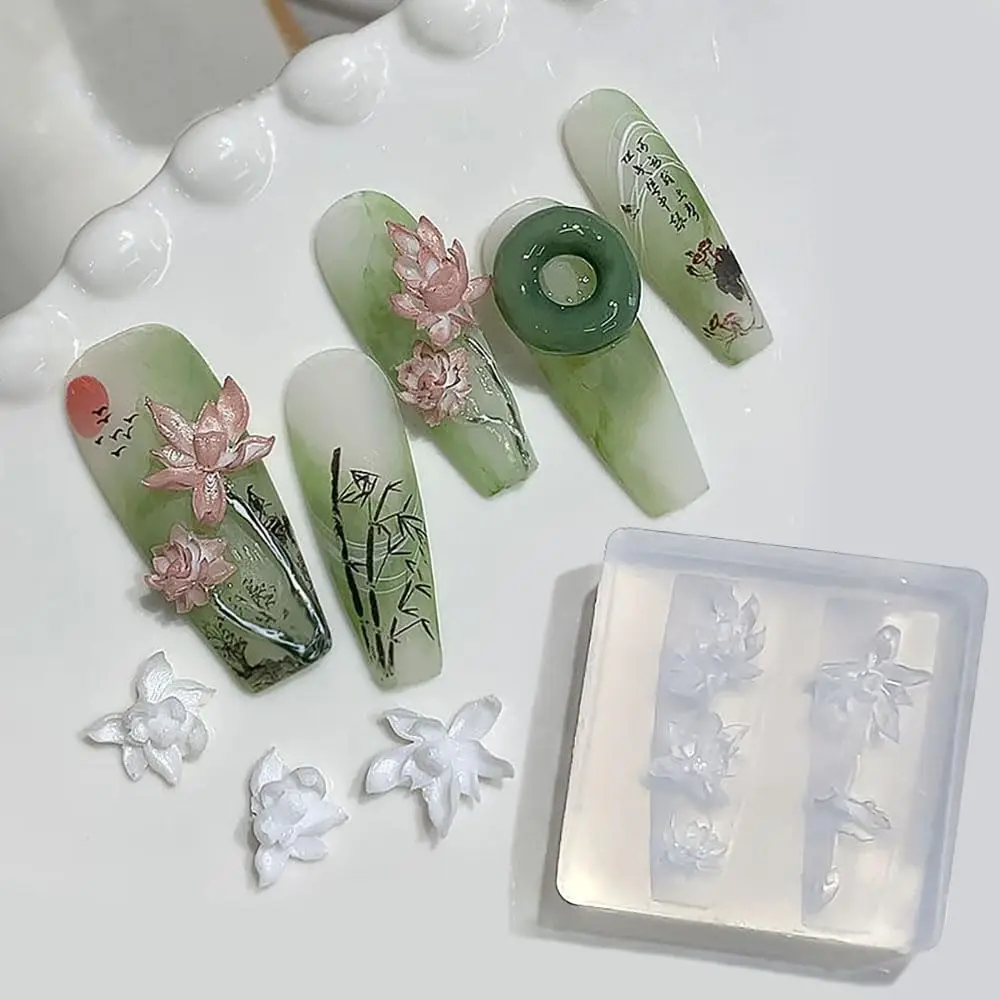 3D thorns Nail Design Silicone – обзор и цена Resin Art Template