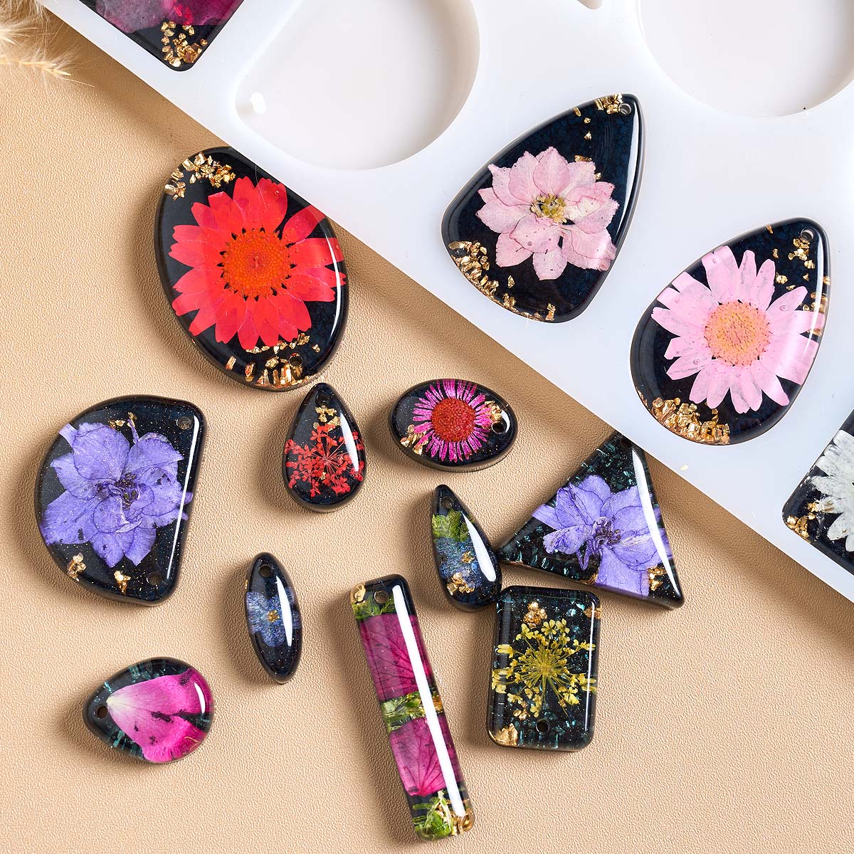 Time Stone Pendant Silicone Mo – обзор и цена Resin Art Necklace