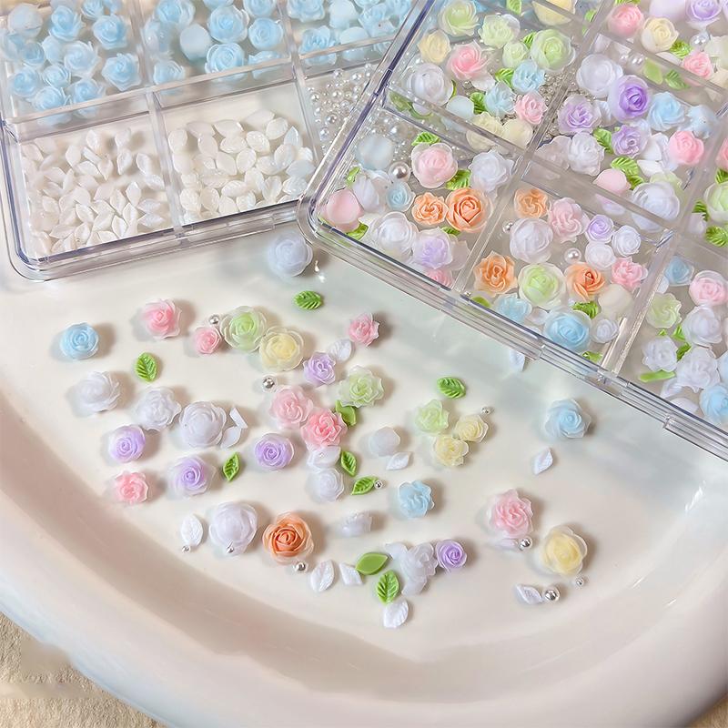 DIY 3D Nail Decoration Kit 6 1 – обзор и цена Resin Art Using Flowers