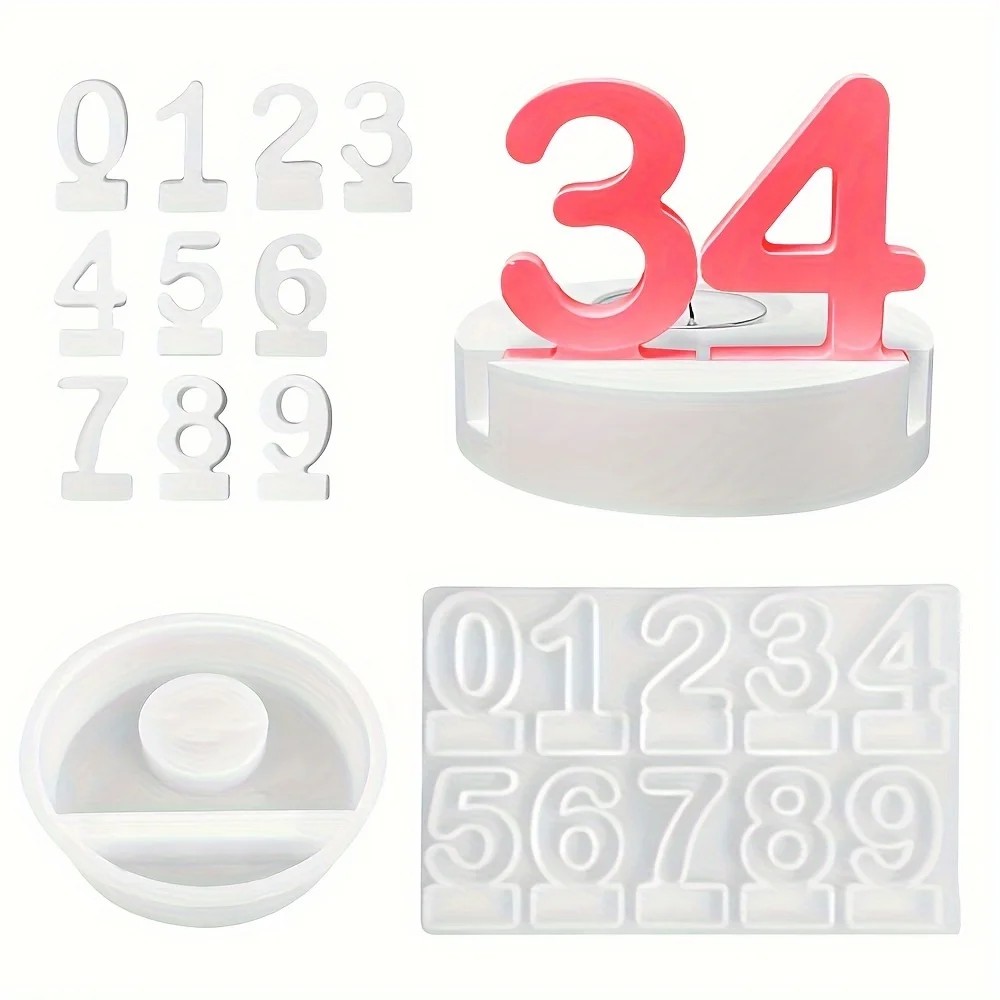 2pc Birthday Cake Silicones Mo – обзор и цена Resin Art And Craft