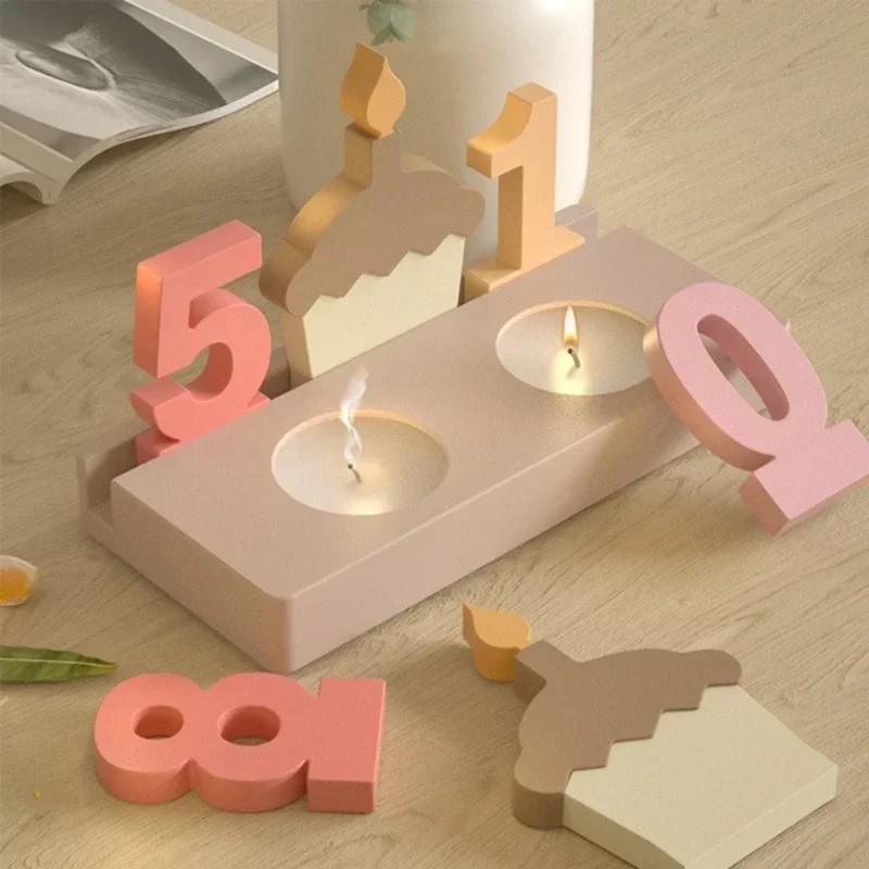 2pc Birthday Cake Silicones Mo – обзор и цена Resin Art And Craft