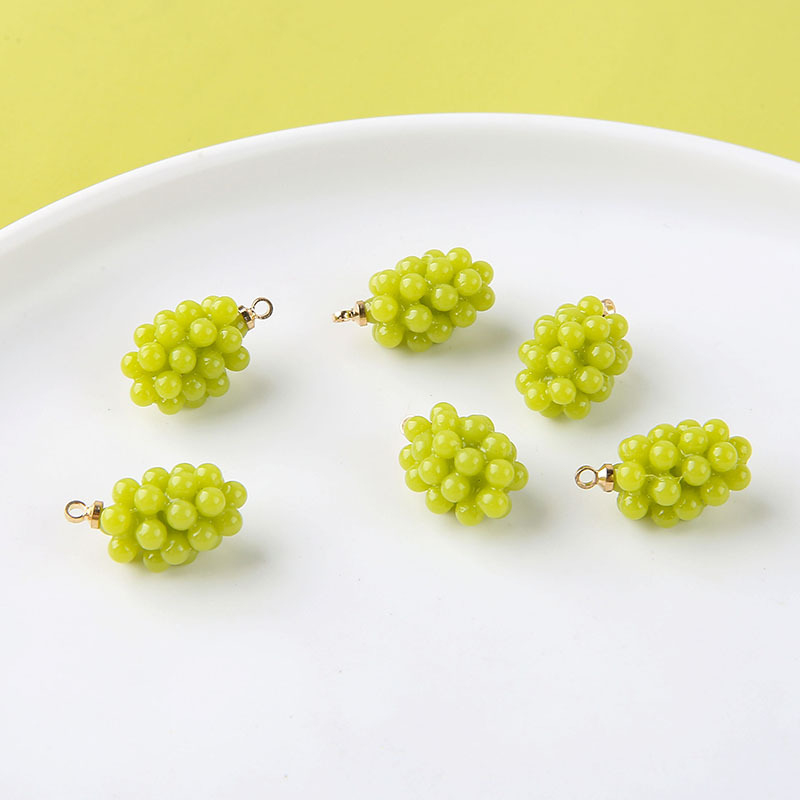 6pcs Cute Little Grapes Resin  – обзор и цена Resin Art Essentials
