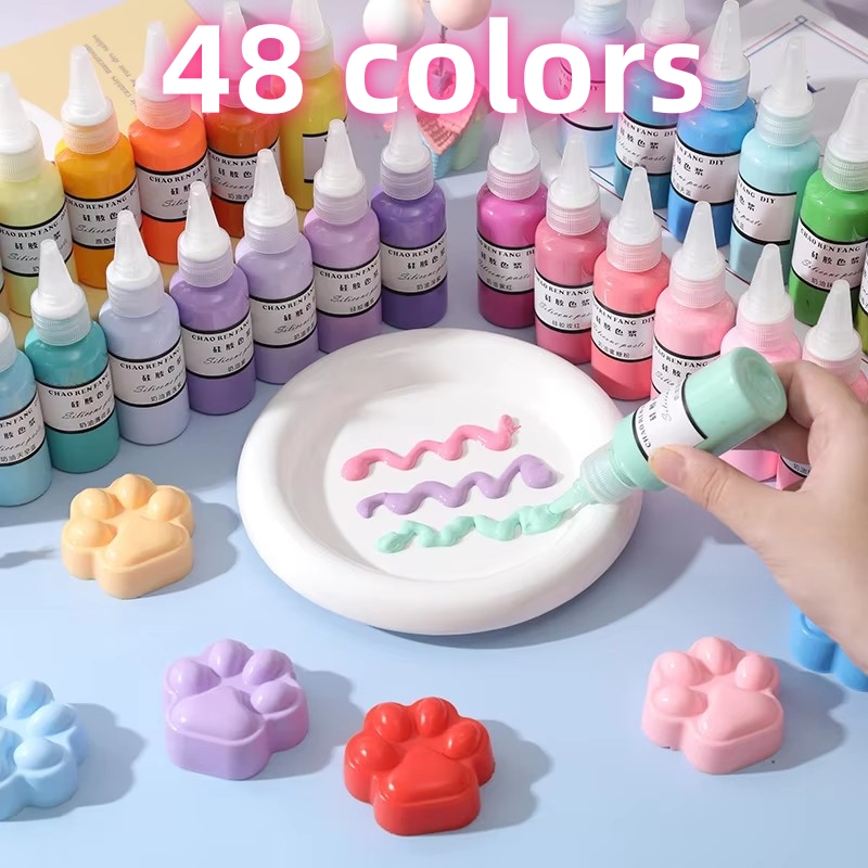 DIY Squishy Toys Color Paste,S – обзор и цена Resin Color Paste