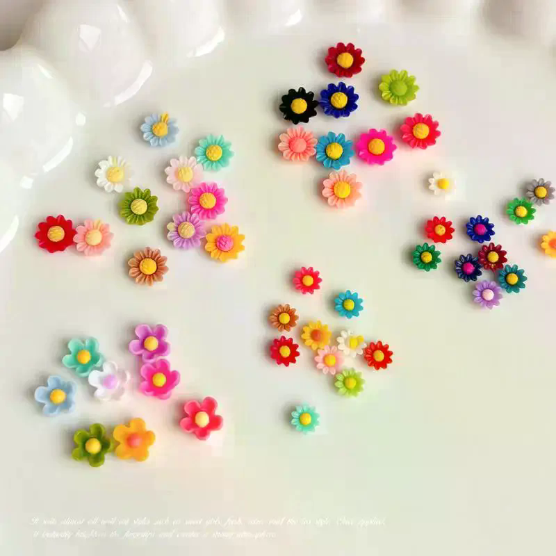 Summer Vibe Sunflower Nail Cha – обзор и цена Resin Art Using Flowers
