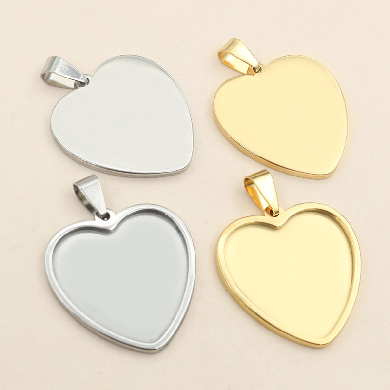 5Pcs Stainless Steel Heart Bla – обзор и цена Resin Art Necklace