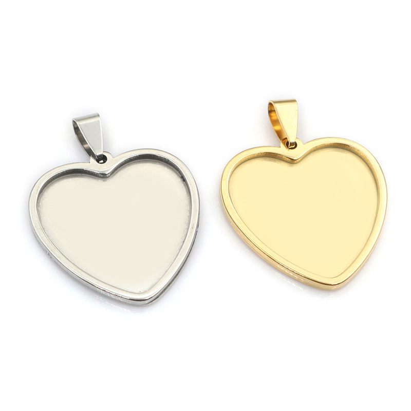 5Pcs Stainless Steel Heart Bla – обзор и цена Resin Art Necklace