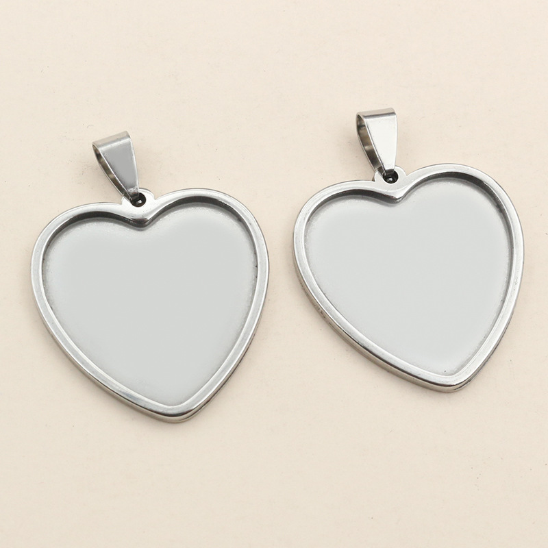 5Pcs Stainless Steel Heart Bla – обзор и цена Resin Art Necklace