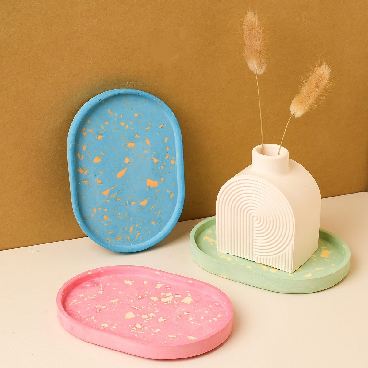 Concrete Oval Tray Silicone Mo – обзор и цена Resin Art Tray
