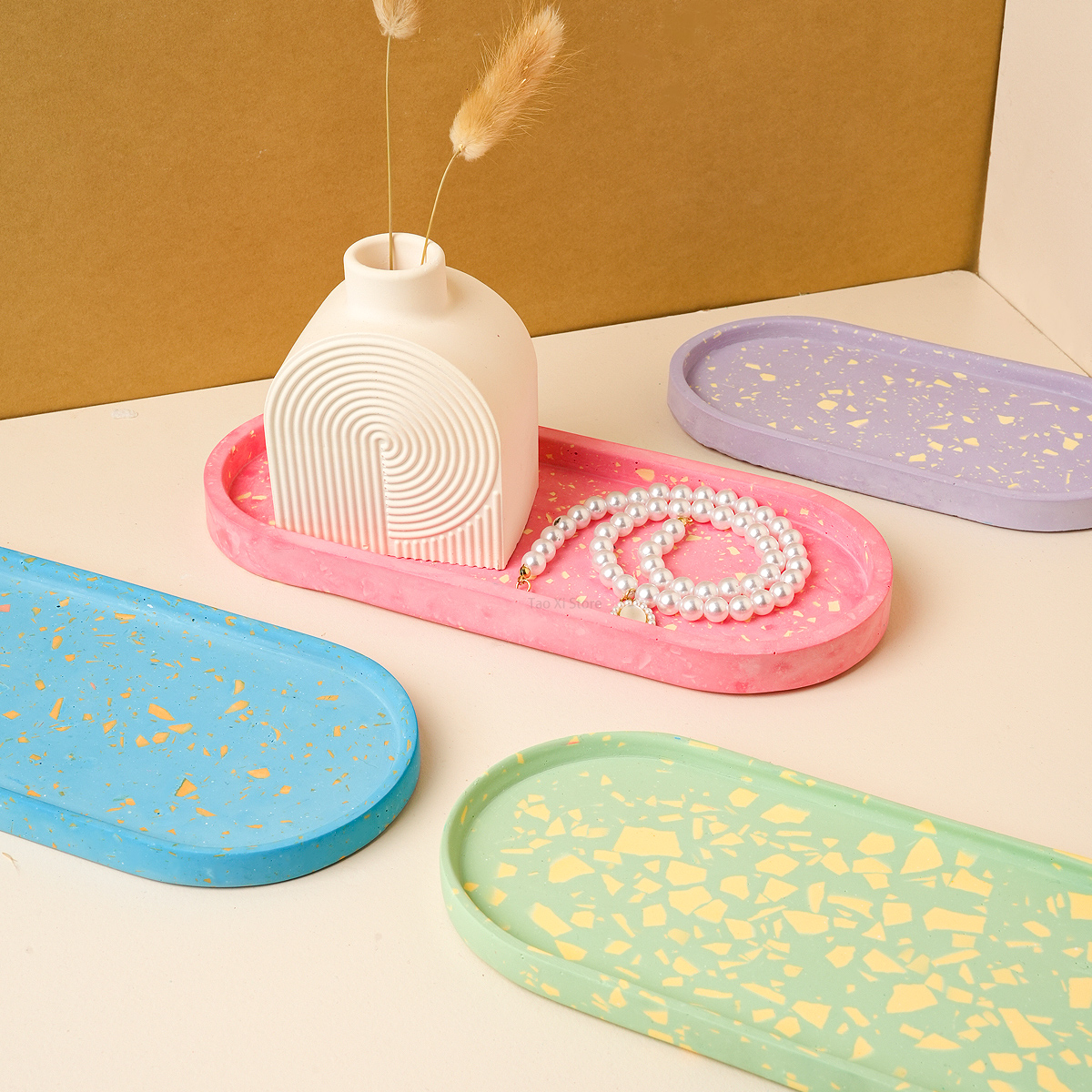 Concrete Oval Tray Silicone Mo – обзор и цена Resin Art Tray