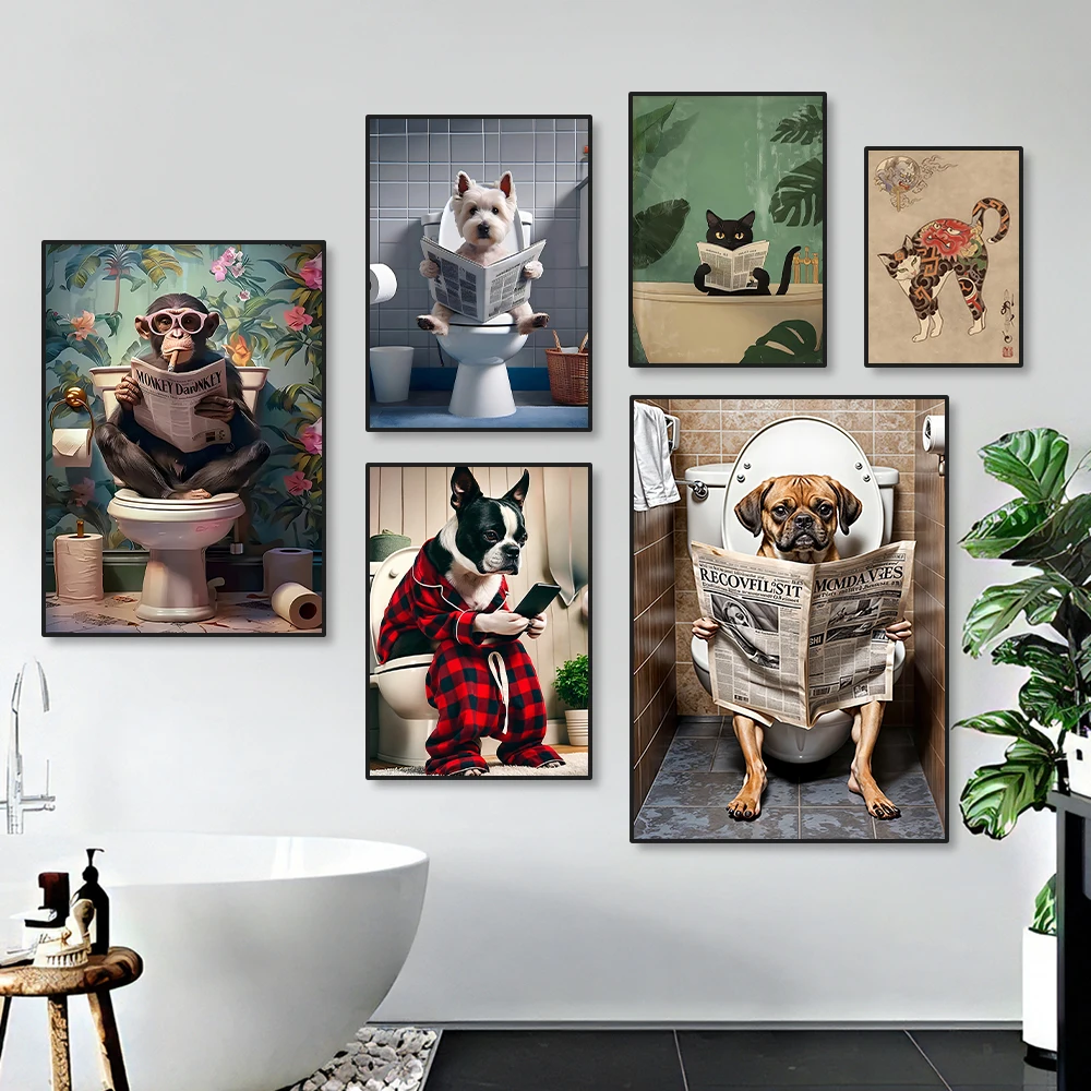 1PC Frameless Funny Animal Rea – обзор и цена Resin Art On Wall