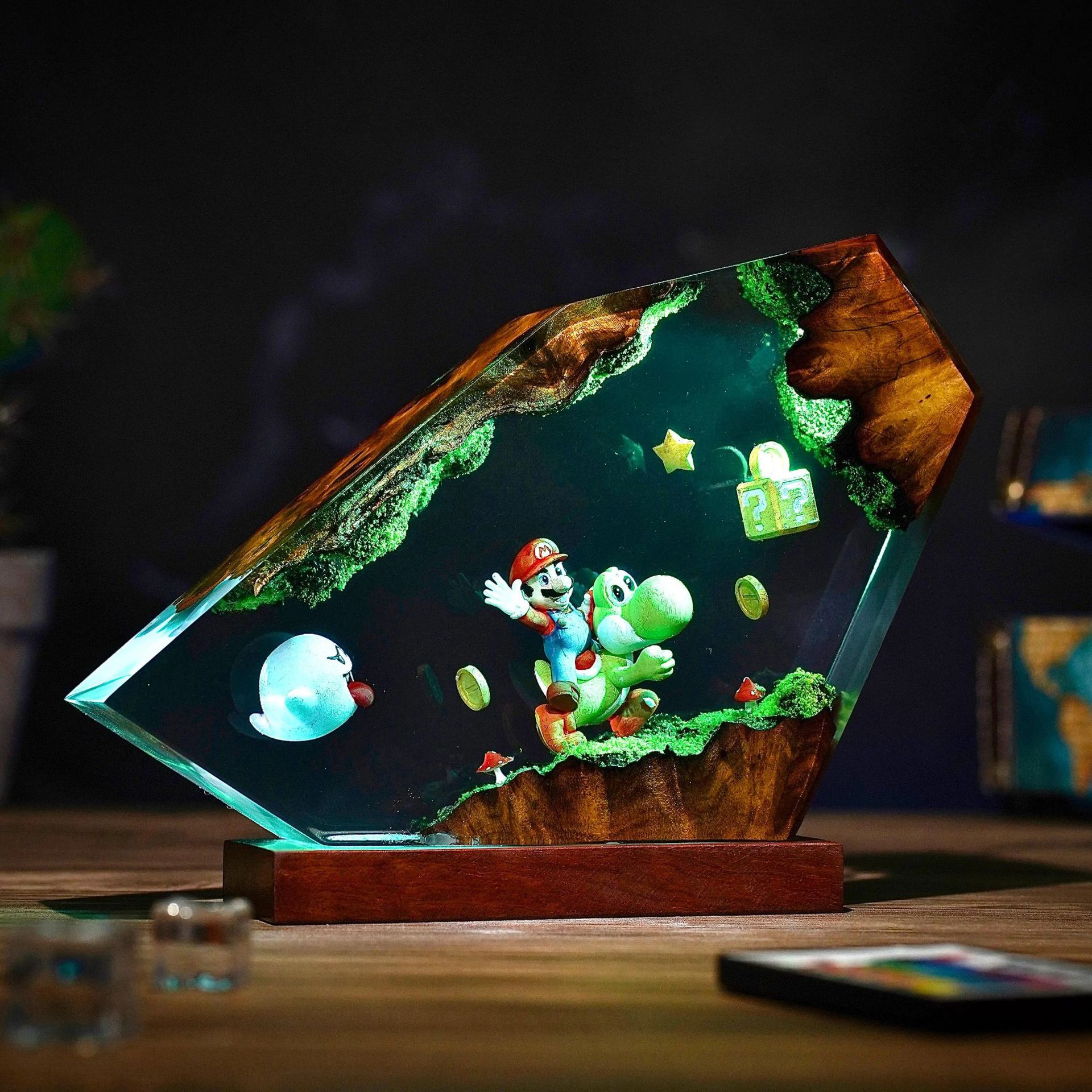 Table Resin Lamp Cartoon Anime – обзор и цена Resin Art Anime