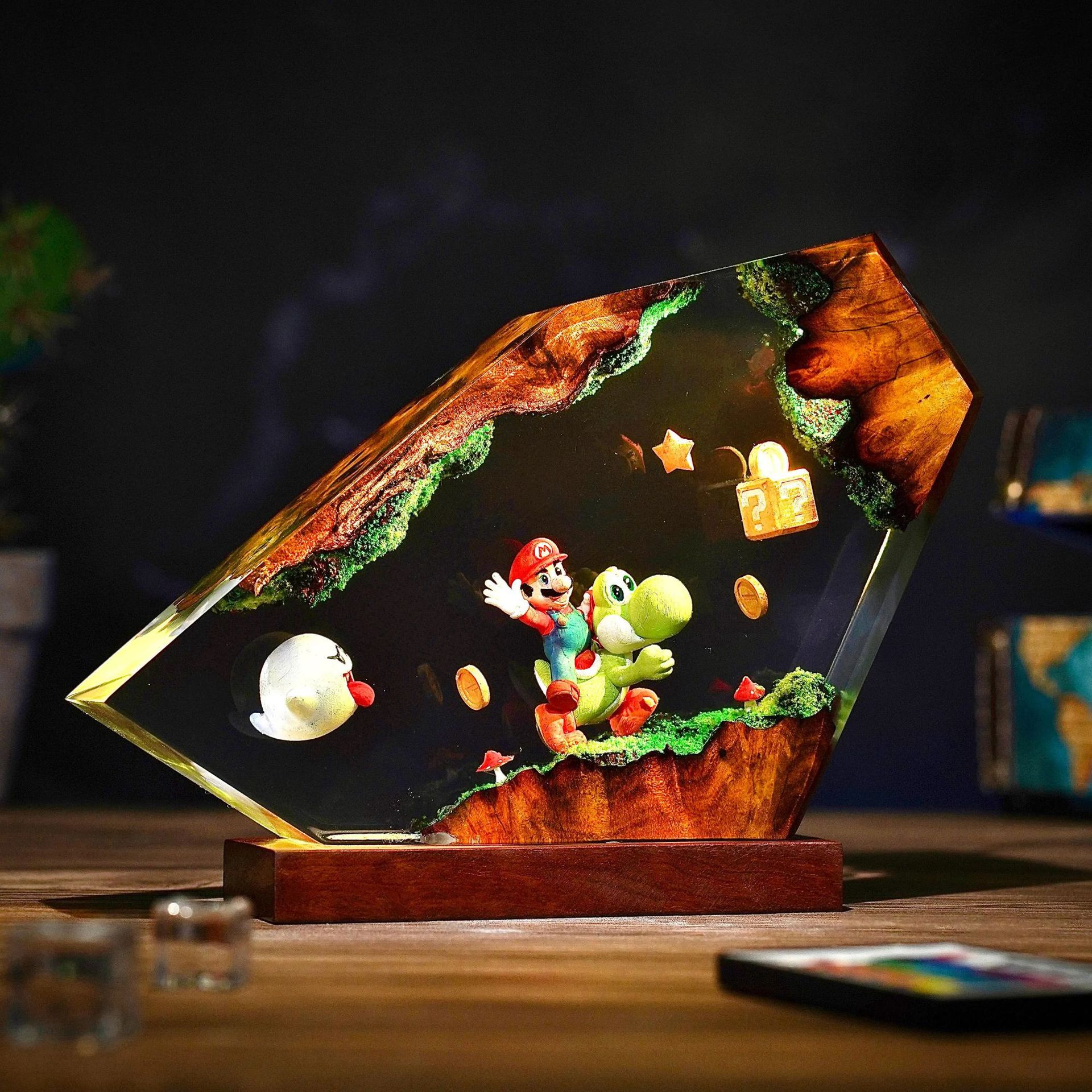 Table Resin Lamp Cartoon Anime – обзор и цена Resin Art Anime