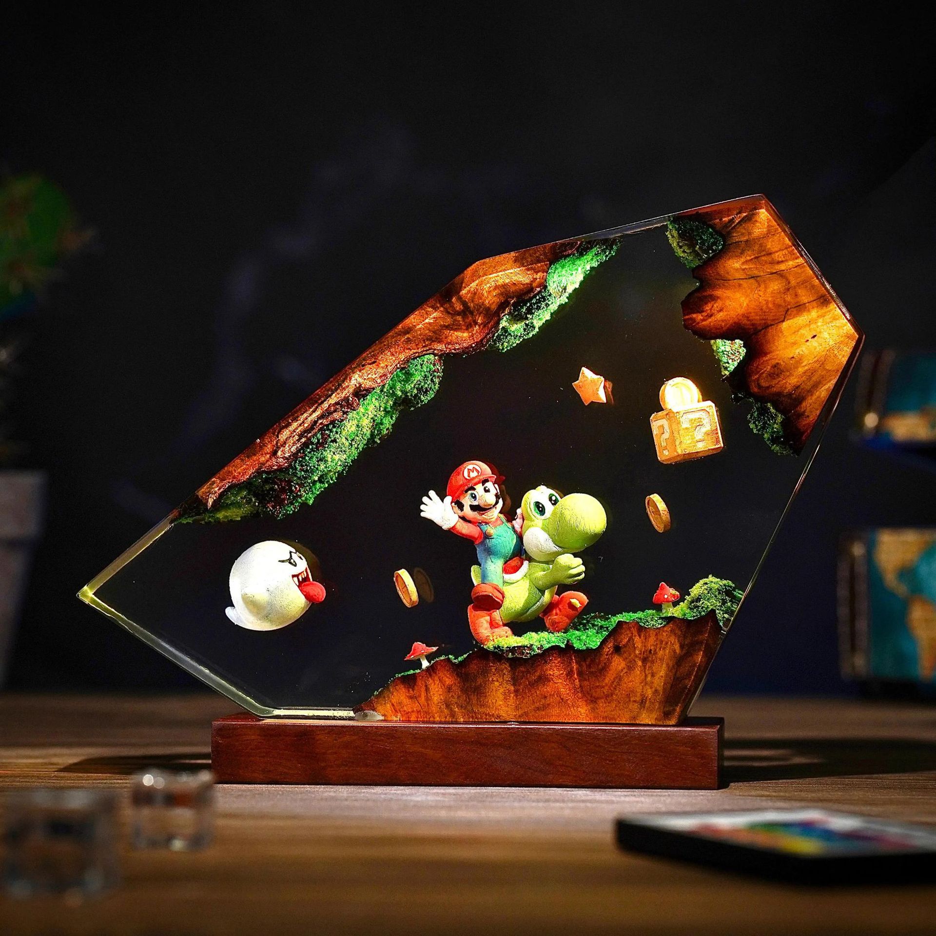 Table Resin Lamp Cartoon Anime – обзор и цена Resin Art Anime