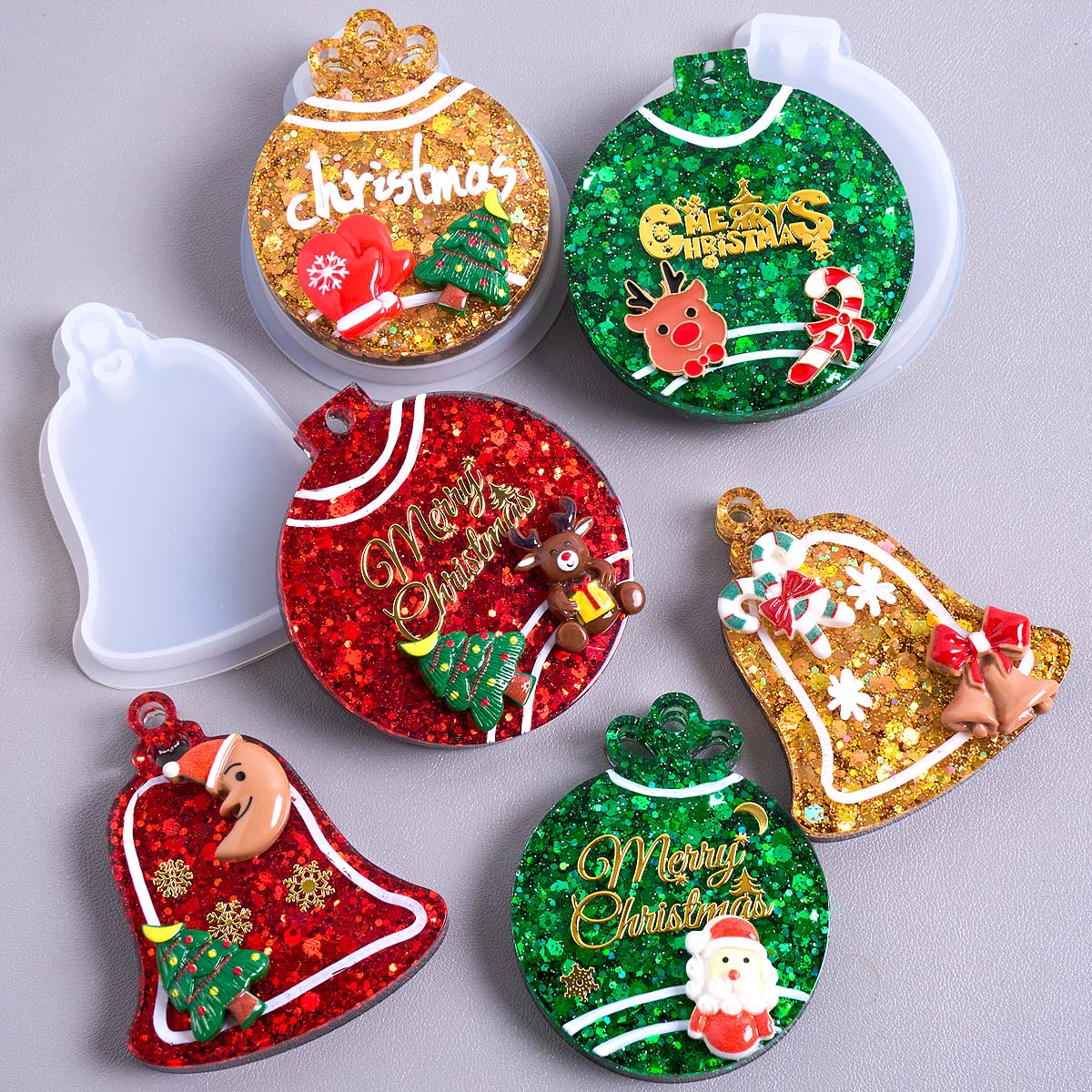 Xmas Tag Pendant Silicone Mold – обзор и цена Resin Art Products