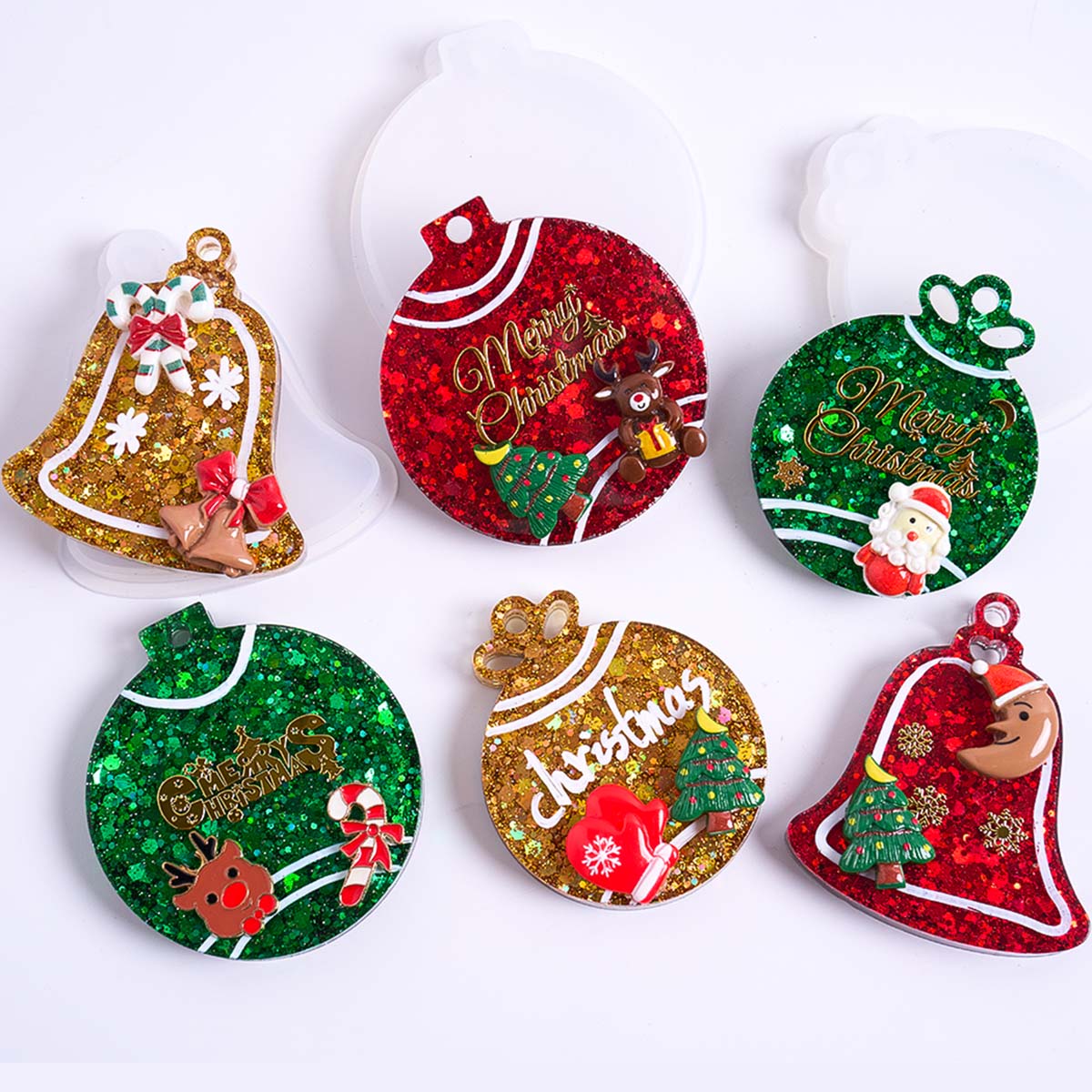 Xmas Tag Pendant Silicone Mold – обзор и цена Resin Art Products