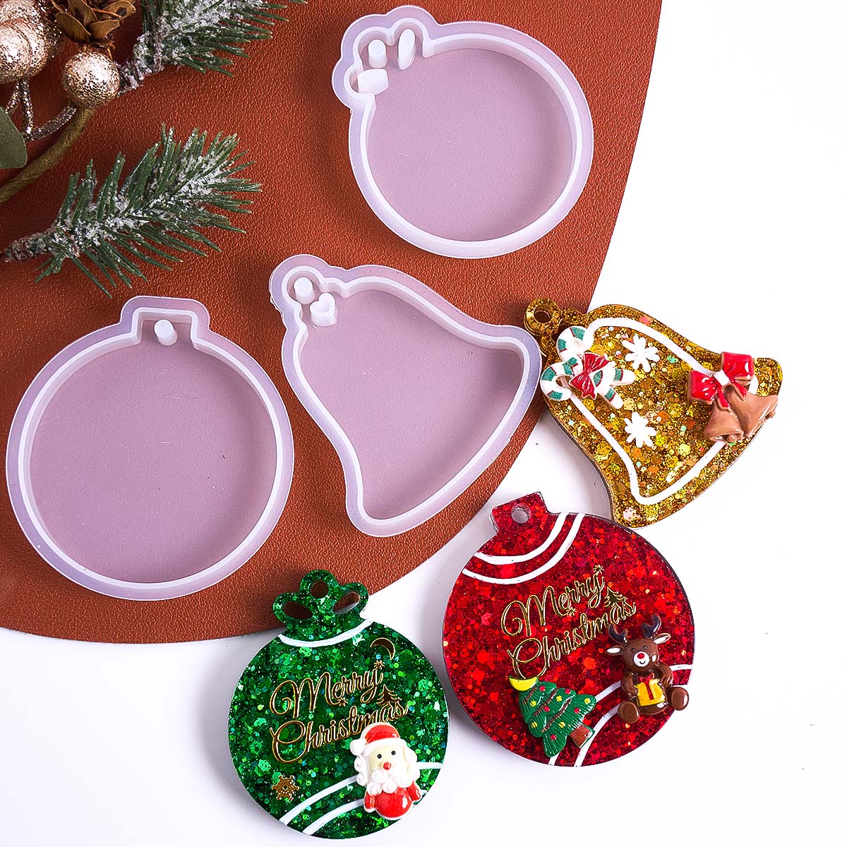 Xmas Tag Pendant Silicone Mold – обзор и цена Resin Art Products