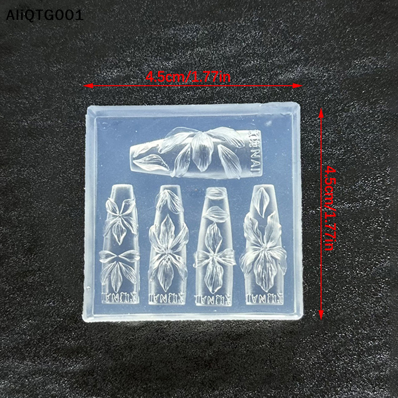 3D Flowers Nail Mold DIY Silic – обзор и цена Resin Art Template