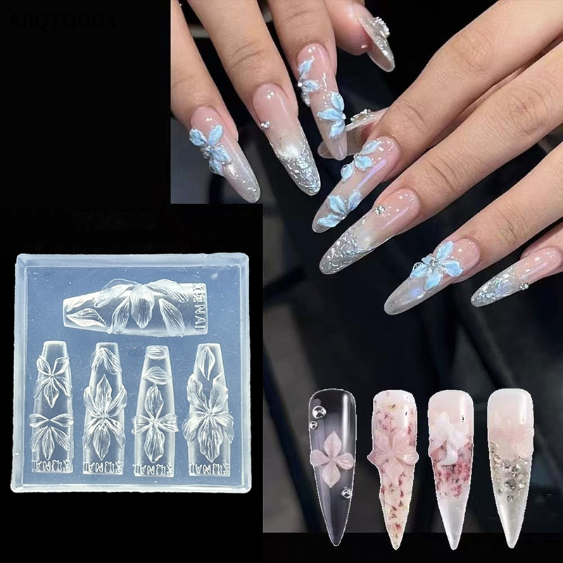 3D Flowers Nail Mold DIY Silic – обзор и цена Resin Art Template