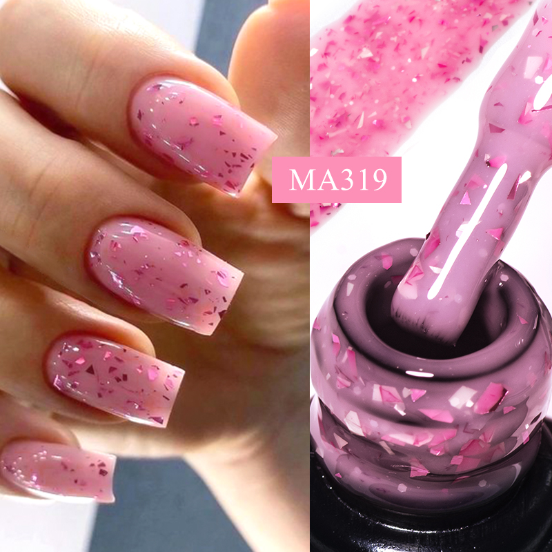 MEET ACROSS 7ml Pink Glitter R – обзор и цена Resin Art Varnish