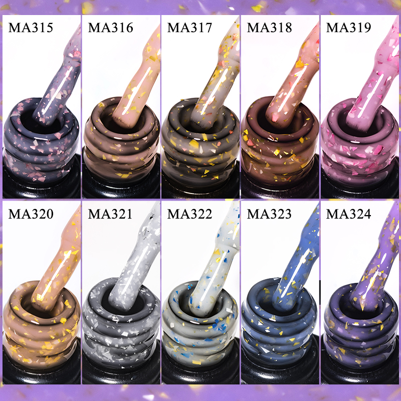 MEET ACROSS 7ml Pink Glitter R – обзор и цена Resin Art Varnish