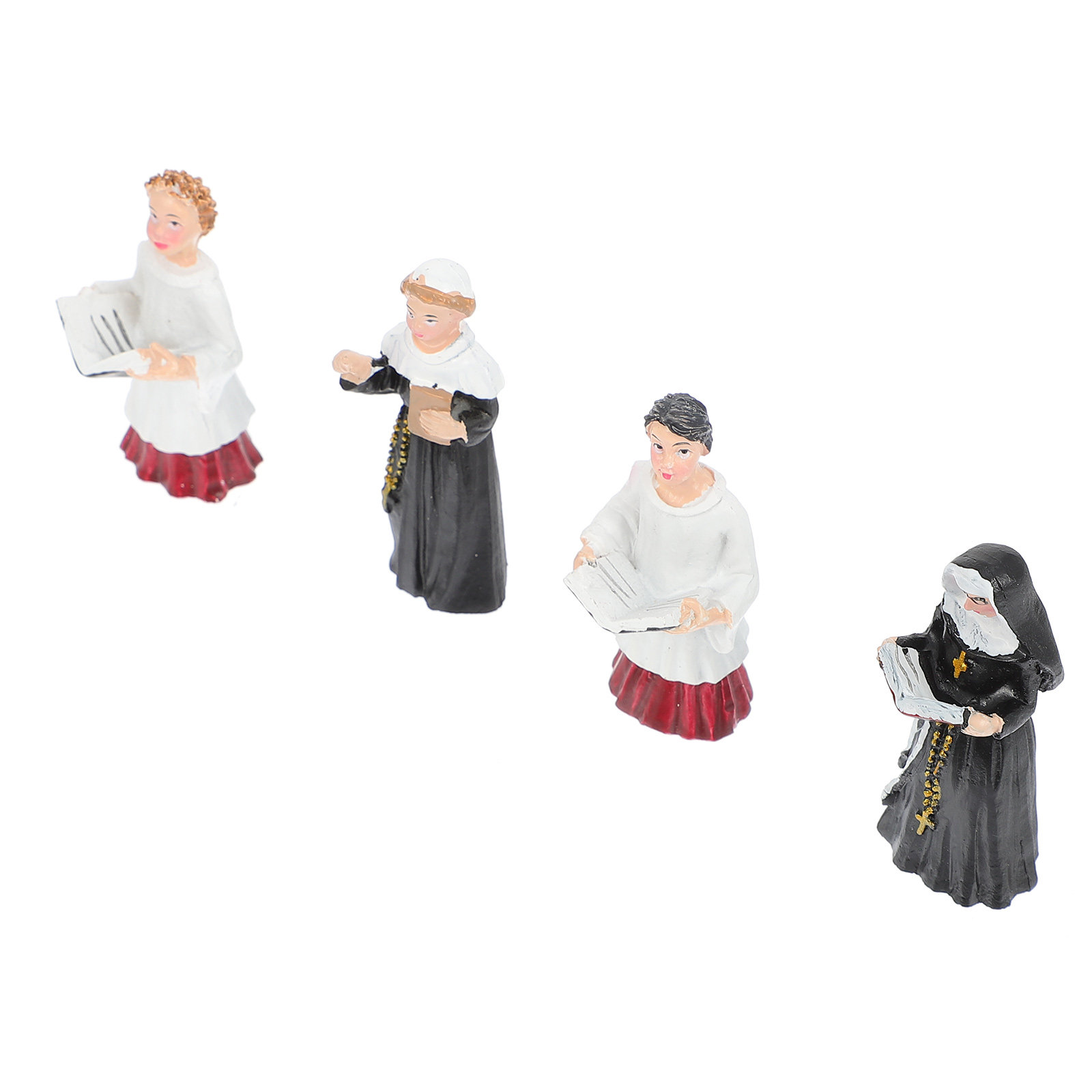 4Pcs Resin Nun Statues Stylish – обзор и цена Resin Art Design