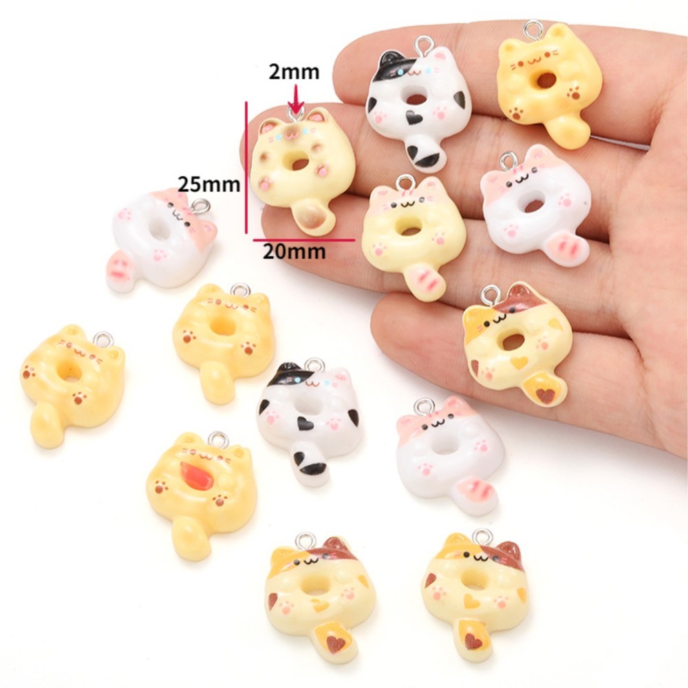 10Pcs Kawaii Cartoon Cat Resin – обзор и цена Resin Art Essentials