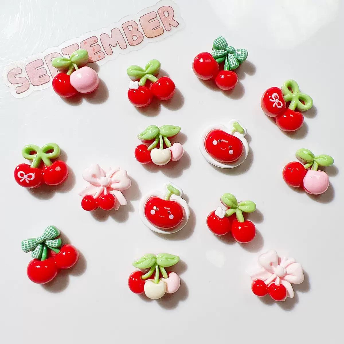 20Pcs Cute Mini cartoon with v – обзор и цена Resin Art Design