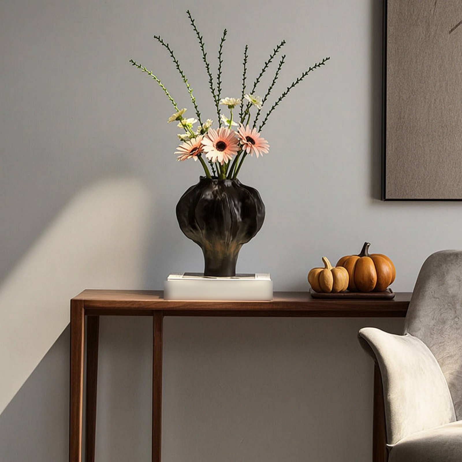Vase with Wide Opening Glossy  – обзор и цена Resin Art Dining Table