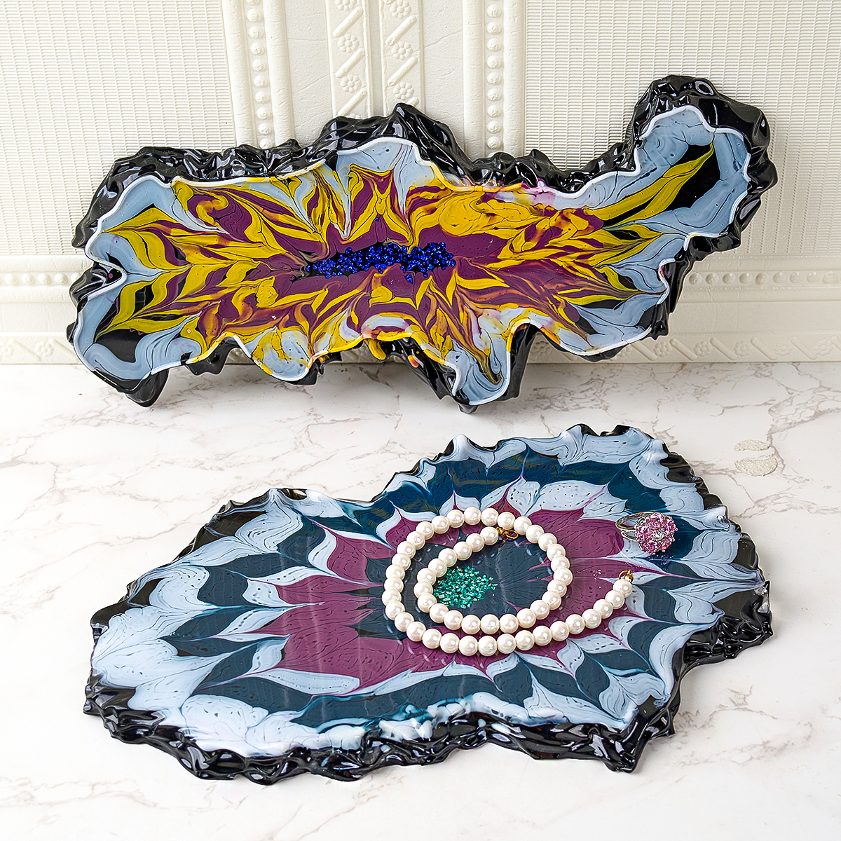 Irregular Large Tray Silicone  – обзор и цена Resin Art Tray