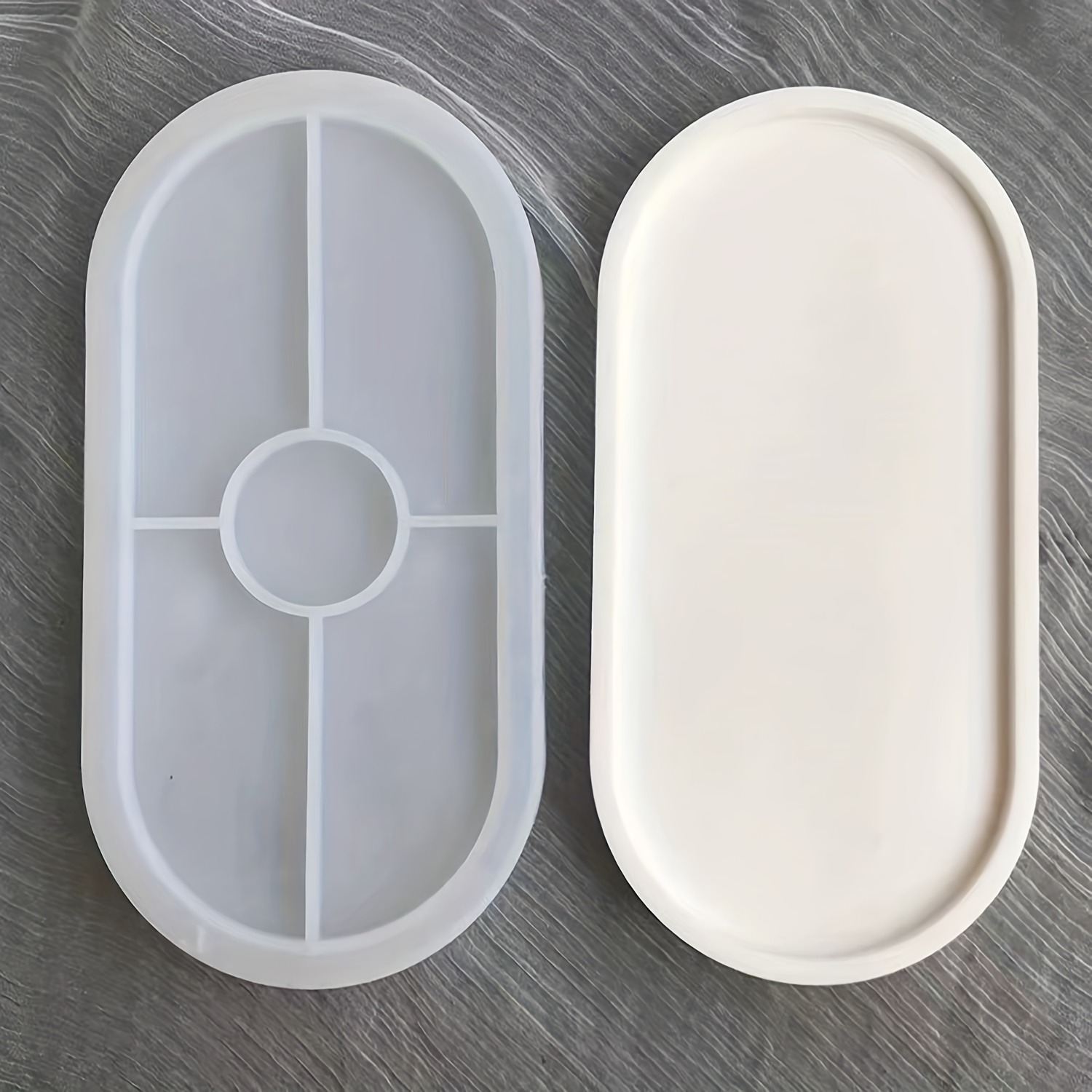 1pc Oval Coaster Epoxy Resin C – обзор и цена Resin Art Tray