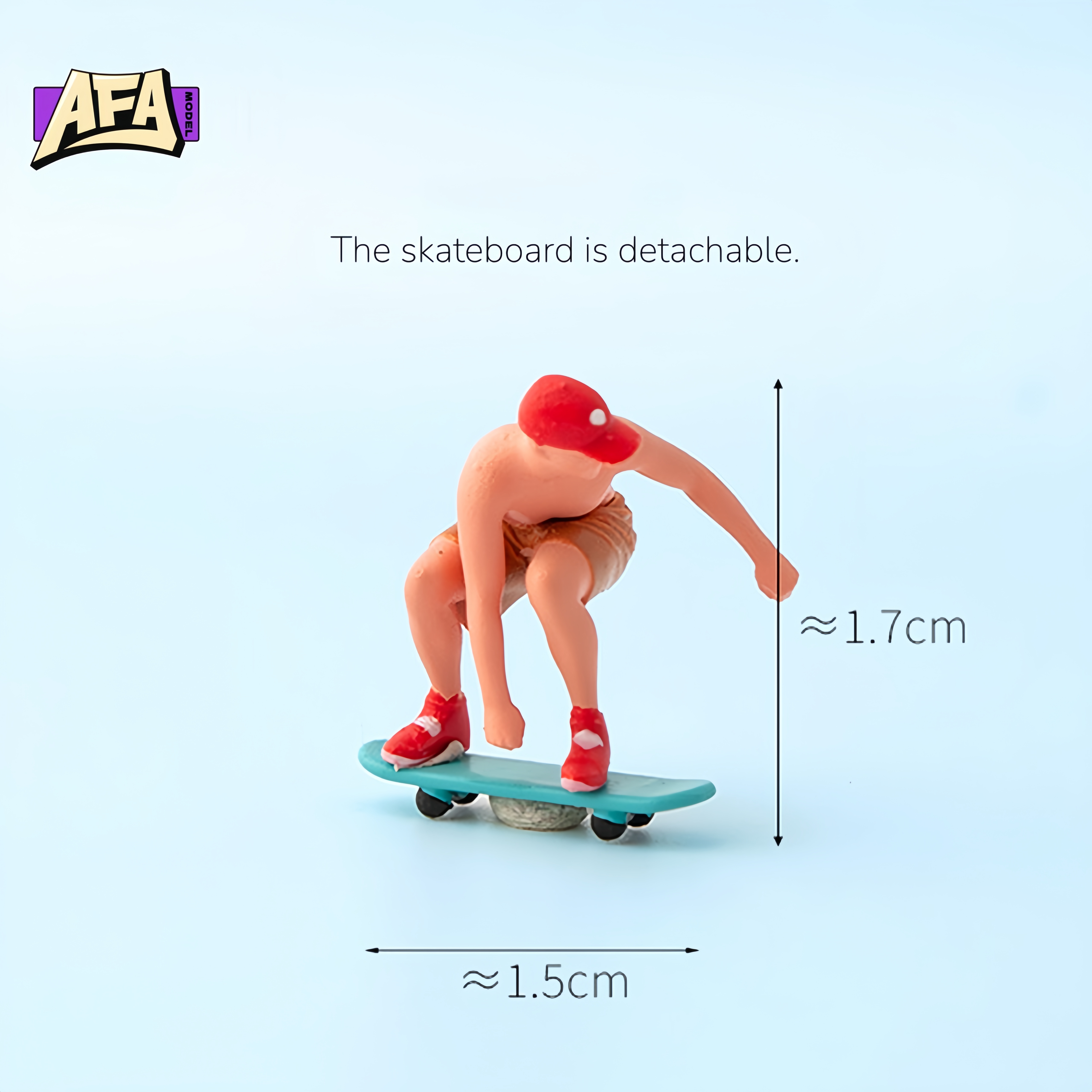 1 64 resin diorama skate Minia – обзор и цена Resin Art Anime