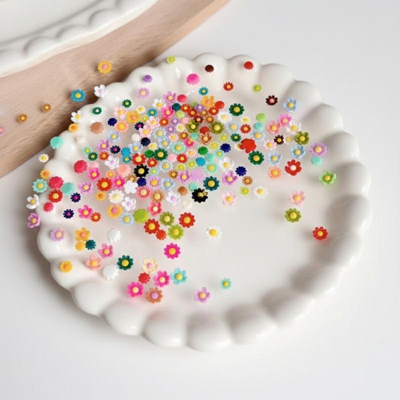 Summer Vibe Sunflower Nail Cha – обзор и цена Resin Art Using Flowers