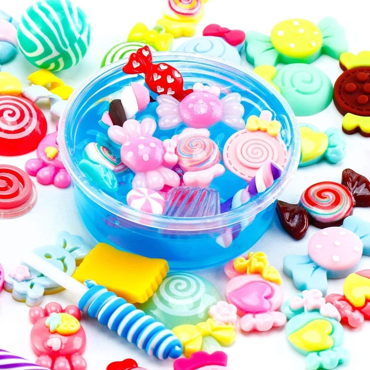 30pcs Random Candy Slime Charm – обзор и цена Resin Art Products