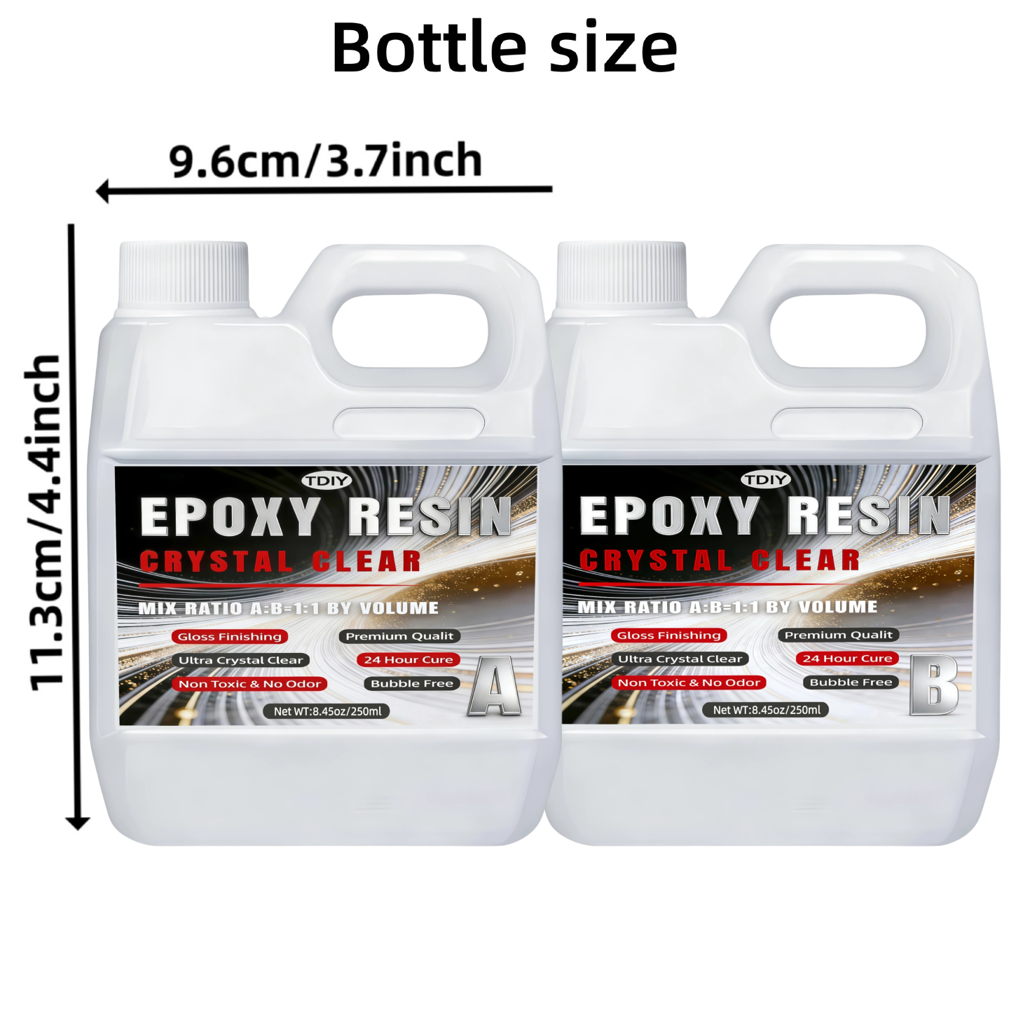 1:1 Crystal Clear Epoxy Resin  – обзор и цена Resin Art Supplies