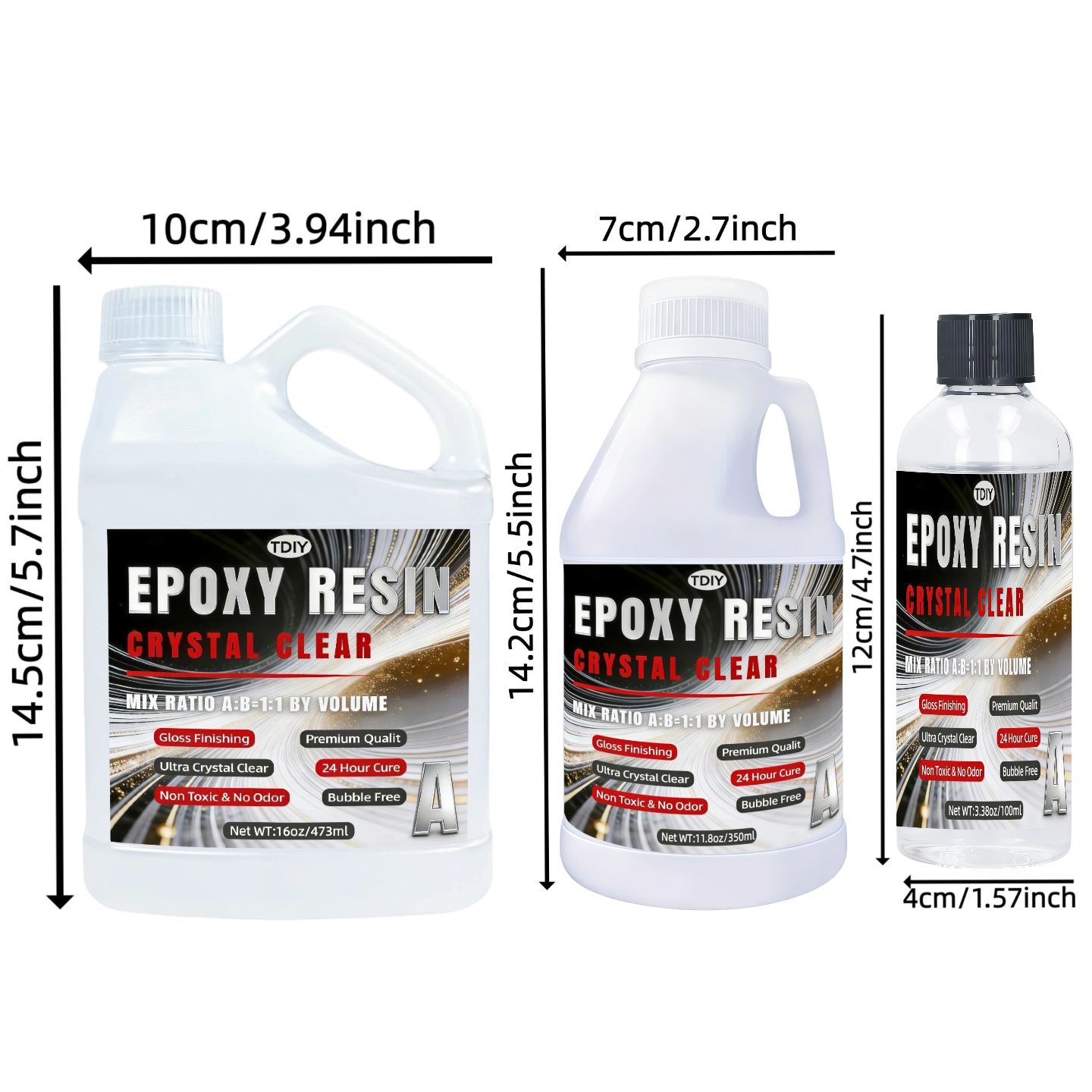 1:1 Crystal Clear Epoxy Resin  – обзор и цена Resin Art Supplies