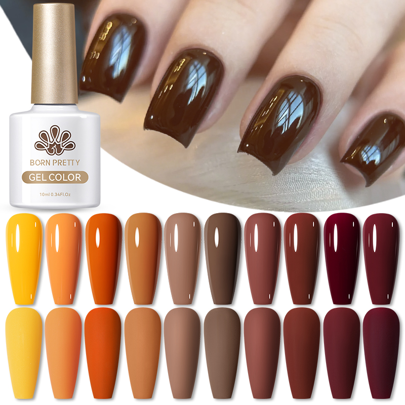 BORN PRETTY 10ml Coffee Color  – обзор и цена Resin Art Varnish
