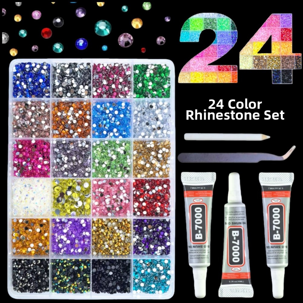 Multicolor Resin Rhinestone Ki – обзор и цена Resin Art Supplies