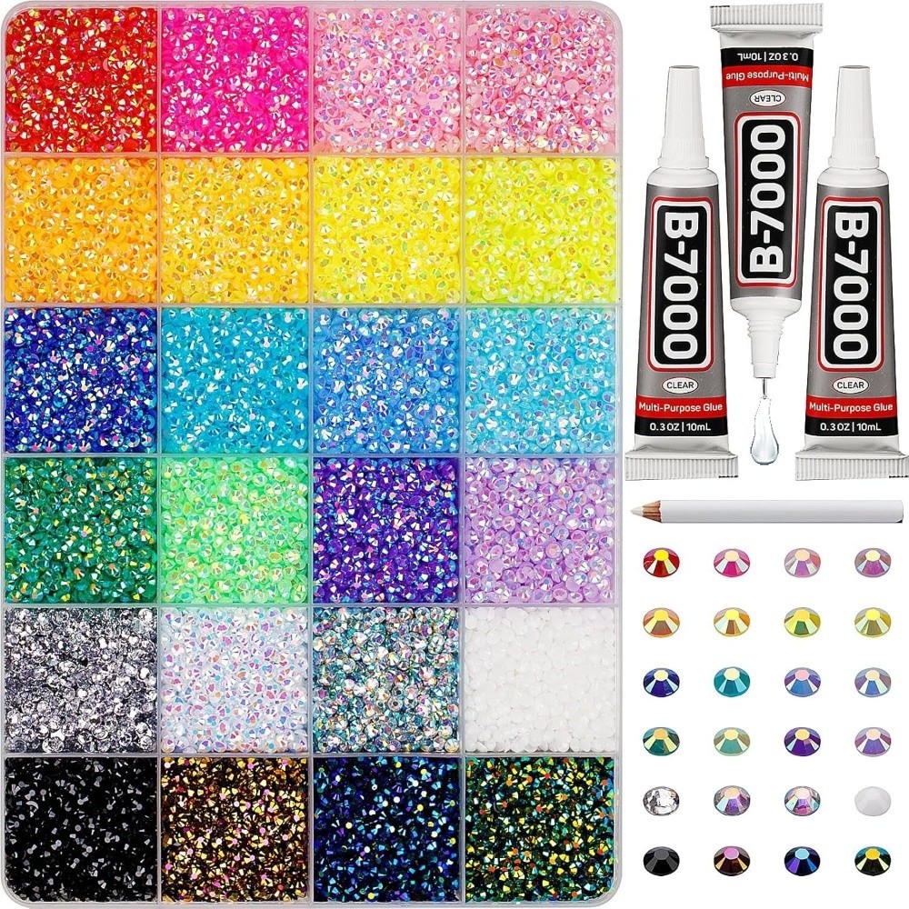 Multicolor Resin Rhinestone Ki – обзор и цена Resin Art Supplies