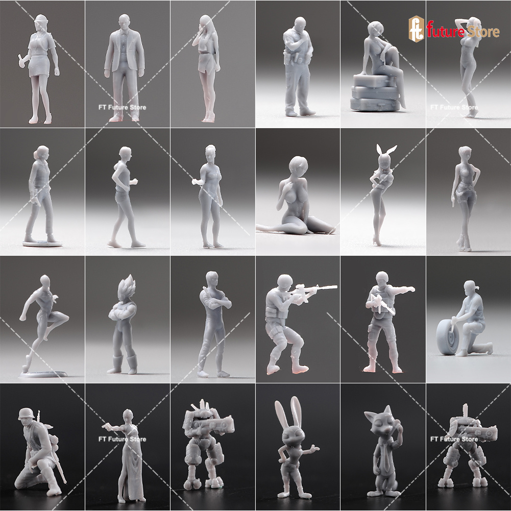 DIY Blind Box 5/10 Pcs/Set Unp – обзор и цена Resin Art Anime