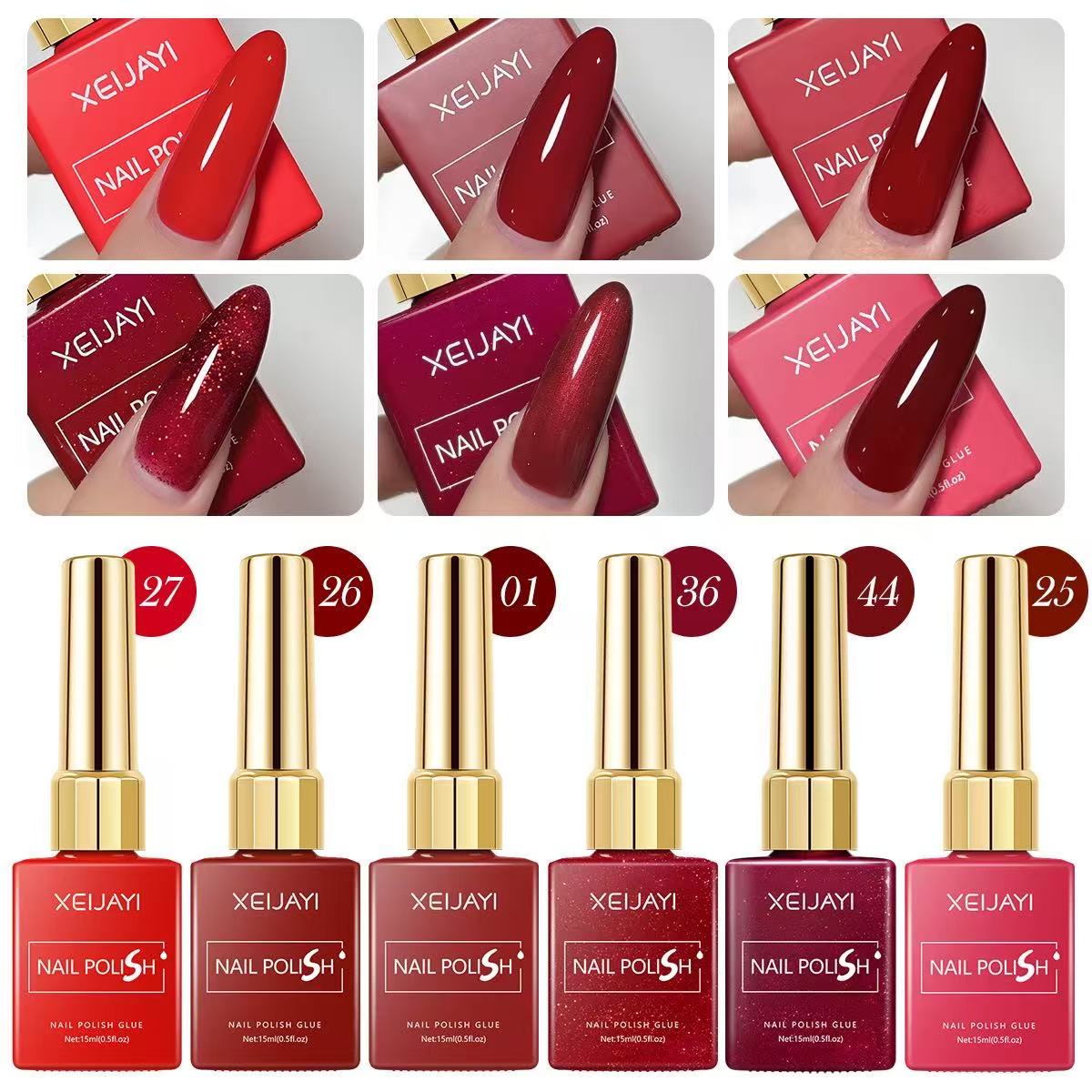 15ml Gel Nail Polish 6 Colors  – обзор и цена Resin Art Varnish