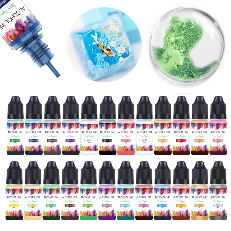 10ml Art Ink Alcohol Resin Pig – обзор и цена Resin Pigment Alcohol Ink
