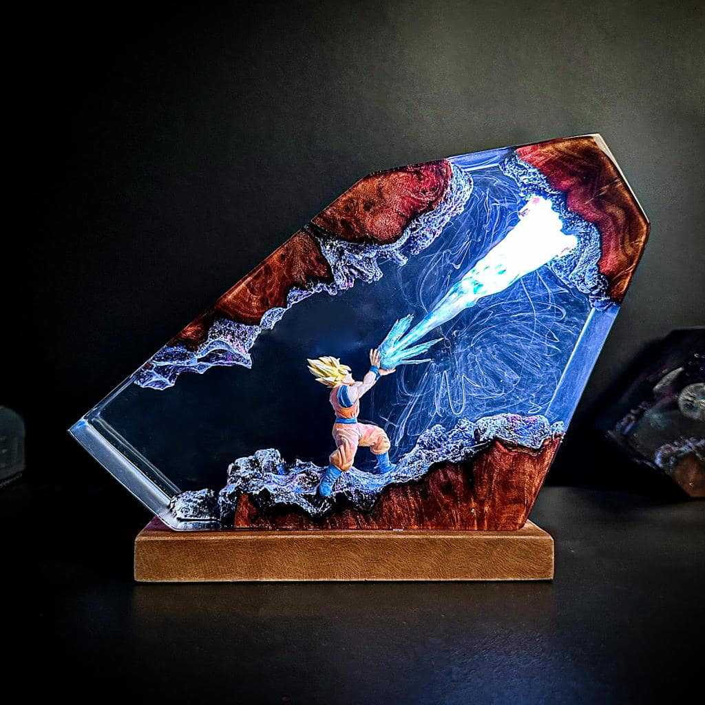 Goku Kamehameha Epoxy Resin LE – обзор и цена Resin Art Goku