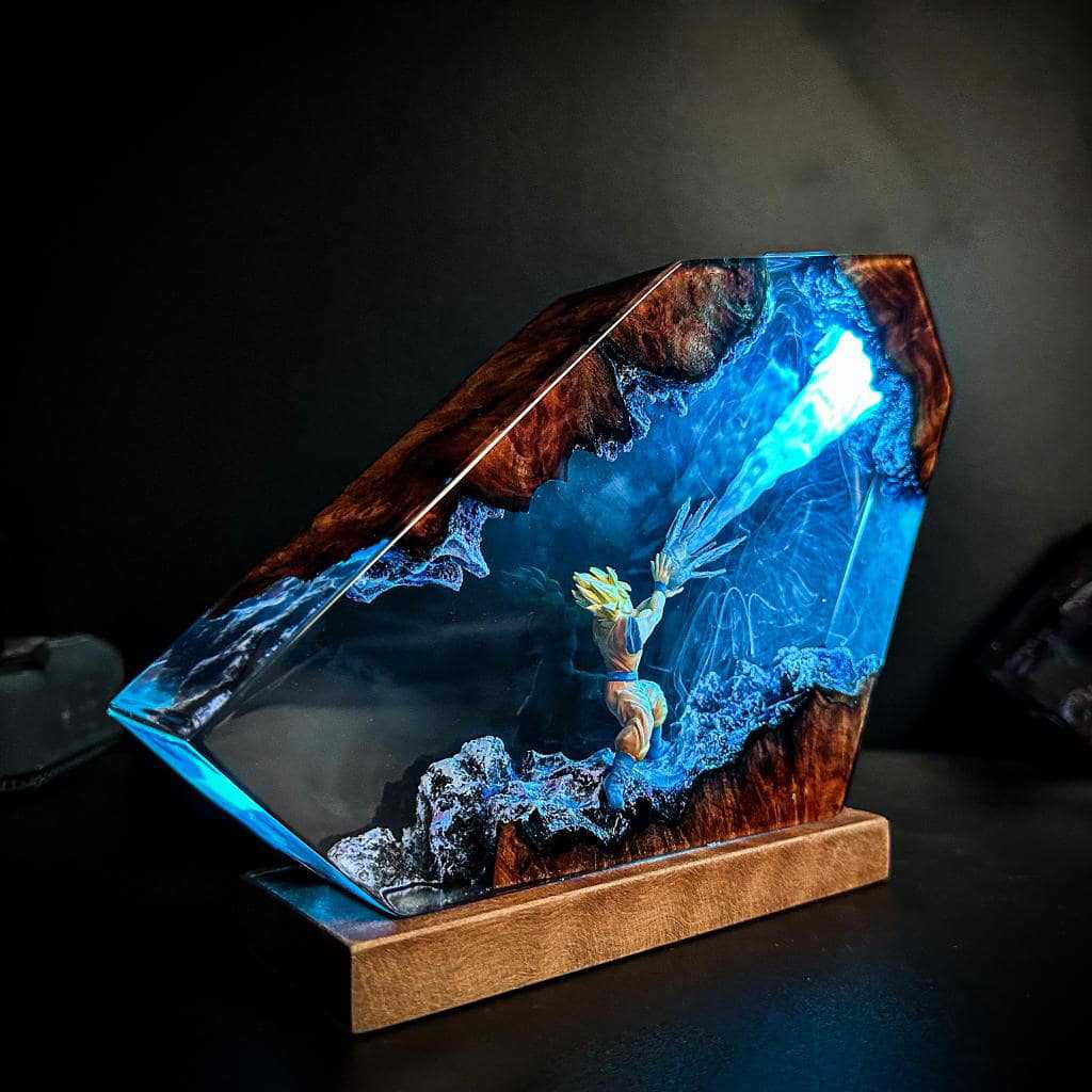 Goku Kamehameha Epoxy Resin LE – обзор и цена Resin Art Goku